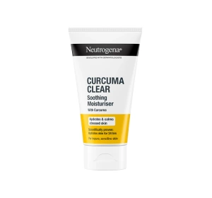 Neutrogena Clear&Soothe Moisturiser nawilżający krem do twarzy z kurkumą 75 ml