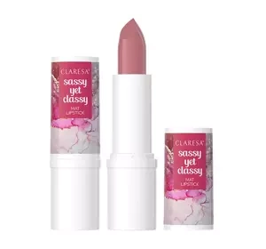 Claresa Sassy Yet Classy matowa pomadka do ust 14 Tease 4,8 g