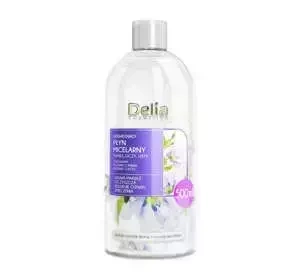 Delia Odświeżający płyn micelarny do twarzy oczu i ust 500ml