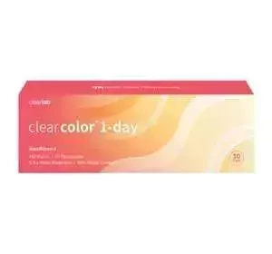ClearLab ClearColor 1-Day Light Blue kolorowe soczewki kontaktowe 10 szt 0.00/8.6