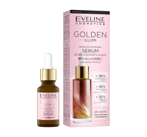 Eveline Cosmetics Golden Illumi skoncentrowane serum silnie rozświetlające 18 ml
