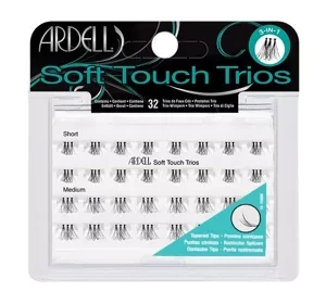 Ardell Soft Touch Trios sztuczne rzęsy w kępkach 3w1 32 sztuki