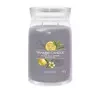 Yankee Candle Signature duża świeca zapachowa Black Tea & Lemon 567 g