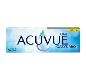 ACUVUE® OASYS MAX 1-Day MULTIFOCAL soczewki kontaktowe 30 sztuk 8.4/+0.25/M