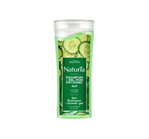 Joanna Naturia szampon żel pod prysznic 2w1 Ogórek i Aloes 100 ml