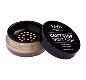 NYX Professional Makeup Can't Stop Won't Stop puder utrwalający 06 Banana 6 g