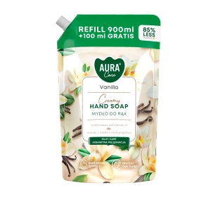 Aura Care kremowe mydło do rąk Creamy Vanilla refill 1000 ml