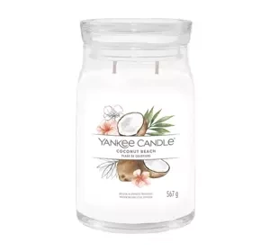 Yankee Candle Signature duża świeca zapachowa Coconut Beach 567 g