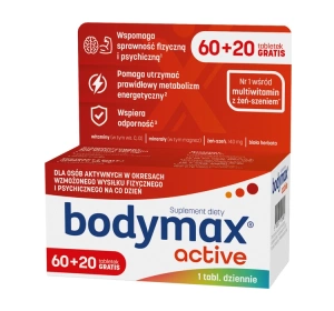 Bodymax Active suplement diety 60 + 20 tabletek