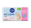 NIVEA BABY Soft&Cream chusteczki nawilżane biodegradowalne 4 x 57 sztuk