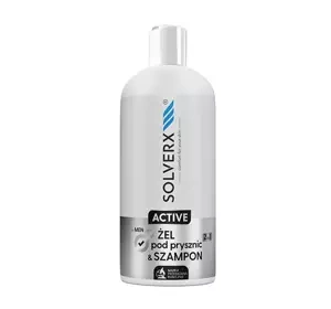 Solverx Active Men żel pod prysznic 2w1 400 ml