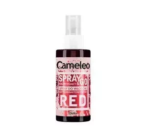 Delia Cameleo Spray&Go koloryzujący spray do włosów Red 150ml
