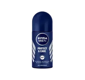 NIVEA MEN Protect&Care antyperspirant roll-on dla mężczyzn 50 ml