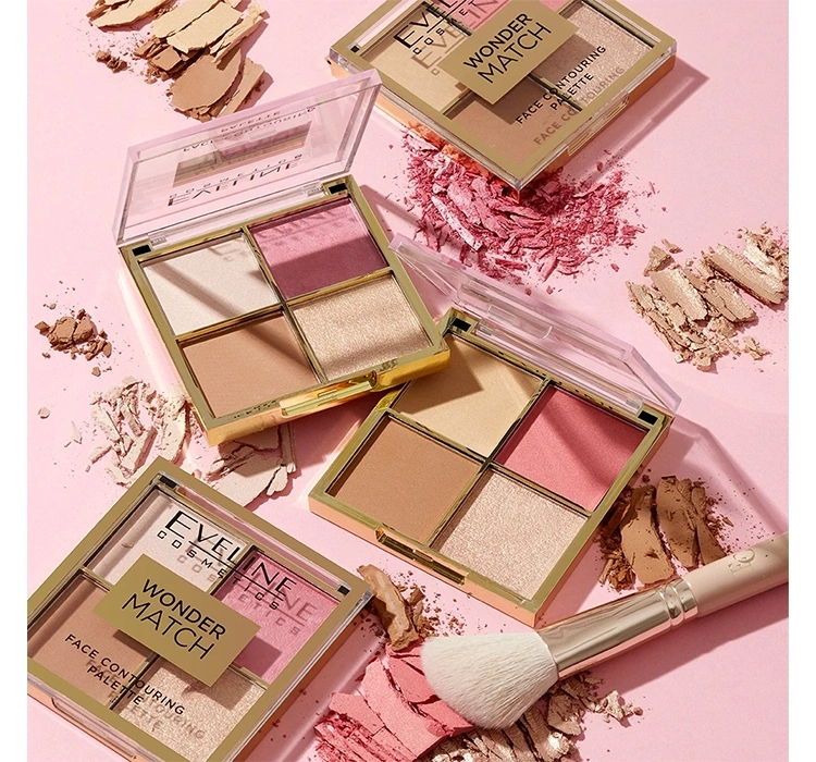 Eveline Wonder Match paleta do konturowania twarzy 01 10,8g