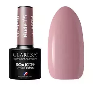 Claresa hybrydowy lakier do paznokci Nude 115 5 g