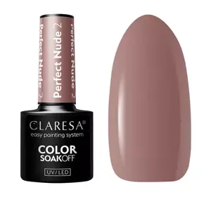 Claresa hybrydowy lakier do paznokci Perfect Nude 2 5 g
