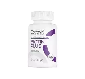 OstroVit Biotin Plus suplement diety 100 tabletek