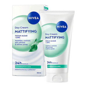 NIVEA 24h Nawilżenia matujący krem do twarzy na dzień cera mieszana 50 ml