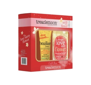 Treaclemoon Rouge Love Story & Brazilian Love zestaw prezentowy żel pod prysznic 500 ml + peeling do ciała 250 ml