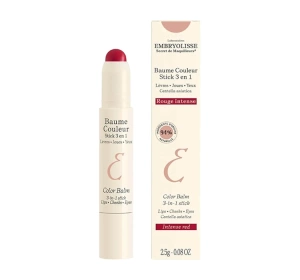 Embryolisse Secret de Maquilleurs sztyft koloryzujący 3w1 Rouge Intense 2,5 g