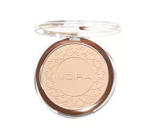 Moira Soft Focus wodoodporny puder utrwalający makijaż 200 Light 11,5g