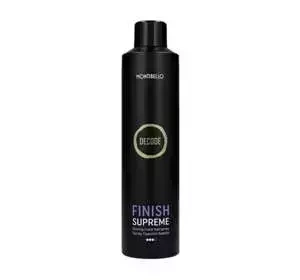 Montibello Decode Finish Supreme mocny lakier utrwalający włosy 400ml