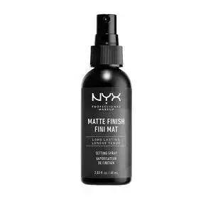 NYX Professional Makeup Matte Finish matujący spray utrwalający 60 ml