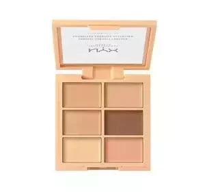 NYX Professional Makeup paletka korektorów 01 Light 1,5 g
