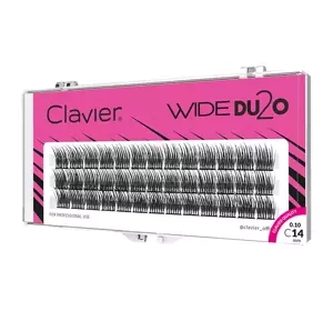 CLAVIER WIDE DU2O KĘPKI SZTUCZNYCH RZĘS 14MM
