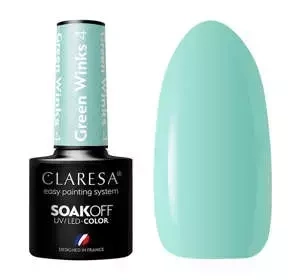 Claresa hybrydowy lakier do paznokci Green Winks 4 5 g