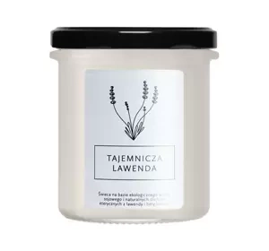 Hagi Tajemnicza Lawenda sojowa świeca zapachowa 230 g