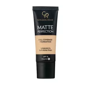 Golden Rose Matte Perfection SPF15 matujący podkład kryjący N2 35 ml