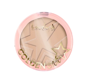 Lovely Golden Glow nr 2 matujący puder do twarzy 10 g
