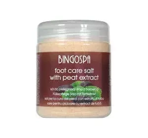 BingoSpa sól do stóp rozgrzewająca z borowiną 550 g