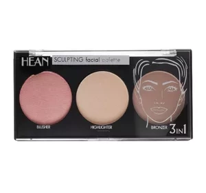 Hean Sculpting paleta do konturowania twarzy 3w1 9,5 g
