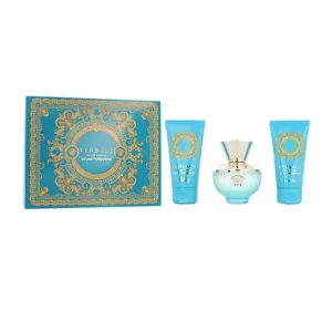 Versace Dylan Turquoise Pour Femme woda toaletowa 50 ml + żel do ciała 50 ml + żel pod prysznic 50 ml