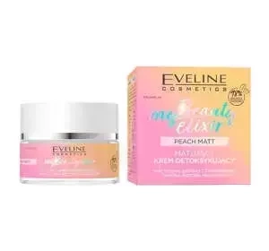 Eveline Cosmetics My Beauty Elixir matujący krem detoksykujący do skóry tłustej, mieszanej i wrażliwej 50 ml