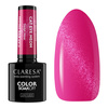 Claresa Cat Eye Neon hybrydowy lakier do paznokci Dark Pink 5 g