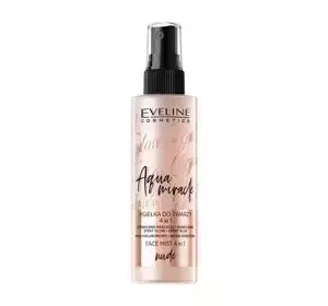 Eveline Cosmetics Glow And Go! Aqua Miracle mgiełka do twarzy 4w1 Nude 110 ml