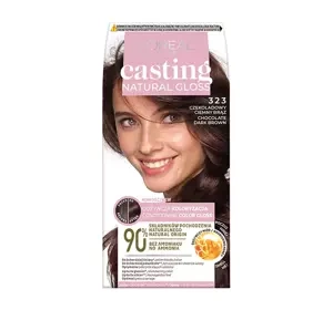 L'Oréal Paris Casting Natural Gloss farba do włosów 323 Czekoladowy ciemny brąz
