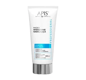 Apis Mineral Balance nawilżająca maska z minerałami z Morza Martwego i kwasem hialuronowym 200 ml