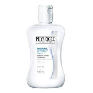 Physiogel Hypoallergenic Codzienne Nawilżanie żel do mycia twarzy dla skóry suchej i wrażliwej 150 ml