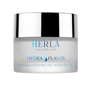 Herla Hydra Plants intensywnie nawilżający krem do twarzy na dzień z SPF15 50 ml