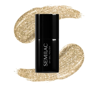 Semilac Special Day lakier hybrydowy 037 Gold Disco 7ml
