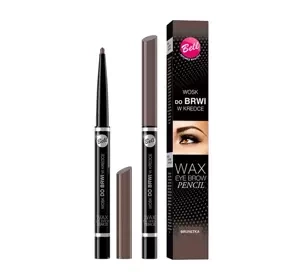 Bell Wax Eyebrow Pencil wosk do brwi w kredce Brunetka 12 ml