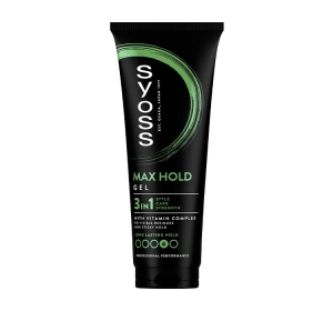 Syoss Max Hold utrwalający żel do włosów 250ml