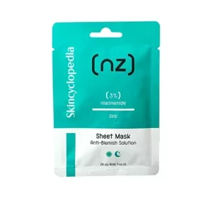 Skincyclopedia maska w płachcie do twarzy z 3% niacynamidem 20ml