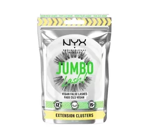 NYX Professional Makeup Jumbo Lash rzęsy na pasku Extension Clusters 1 para