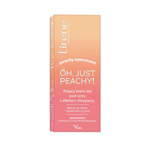 Lirene Oh Just Peachy kojący krem-żel pod oczy z efektem chłodzenia 15 ml