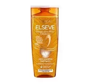 LOREAL ELSEVE MAGICZNA MOC OLEJKÓW LEKKI SZAMPON ODŻYWCZY 400ML